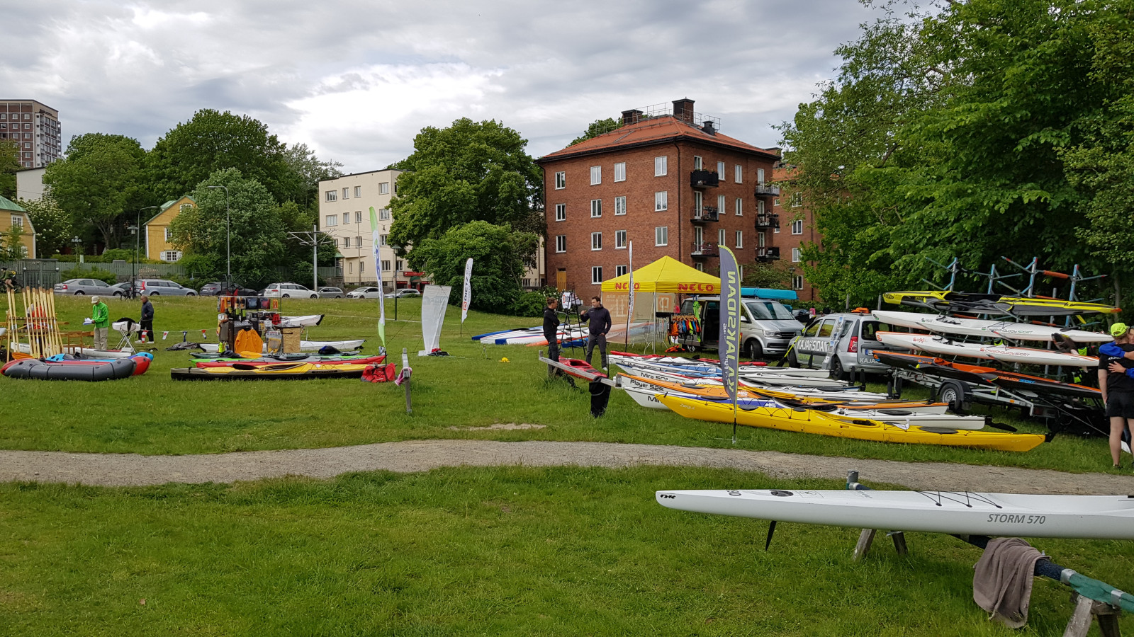 Örnsbergs kanotsällskap 6/6 Gröndal, Stockholm